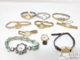 9 Petite Wrist Watches And 1 Watch Face