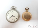 Waltham Engraved Pocket Watch And Dax Pocket Watch