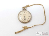 14k Gold Filled 21 Jewels Studebaker Pocket Watch