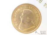 1/4 Rand Gold South African Coin