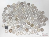 285g Of 1926-1945 Mercury Dimes