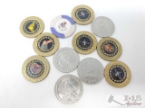 12 Las Vegas Tokens