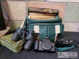 2) Cannon Cameras 1( Leupold Binocular