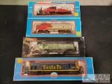 4 HO Scale Locomotives