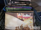 Crate of Vinyl Records/Albums