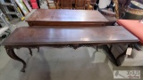 Long Wooden Entry Way Table