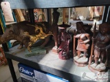 Rhinoceros, Unicorn And Other Statues