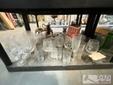 Glassware, Mugs And Gemstones