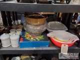 Pyrex Bowl Set, Servung Bowls, Cups, And More