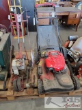 Troy-Bilt Gas Powered Lawmower And Gas Powered Edger