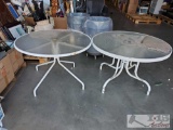 2 Patio Tables