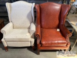 2 Wing Chairs