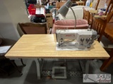 Sewing Table With Pfaff 118 Sewing Machine
