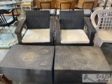 Patio Furniture Whicker Set