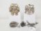 6 Sterling Silver Brooches 47.8g