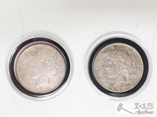 2 1925-1928 Peace Dollars