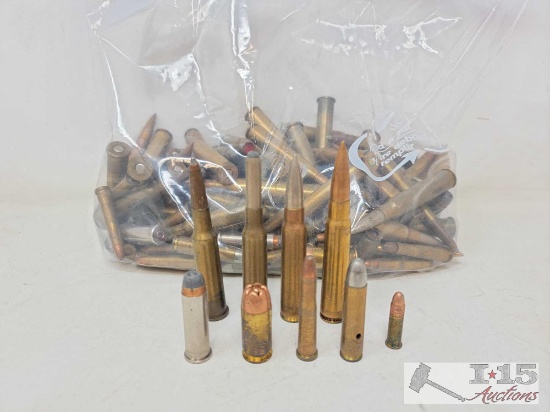 Assortment of Approx 100 Rounds of Ammo