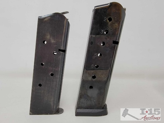 (2) .45 ACP 8 Round Magazines