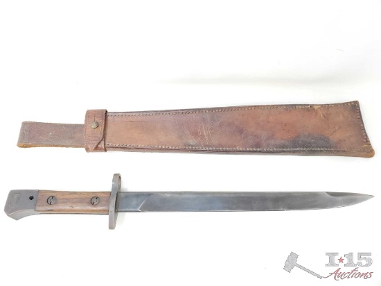 12" Bayonet with Case