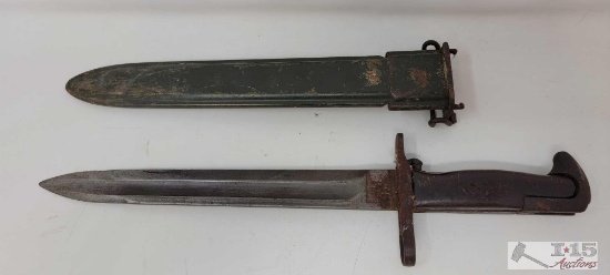 9.5" Bayonet With Sheath