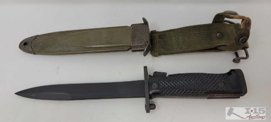 6.5" Bayonet With Sheath