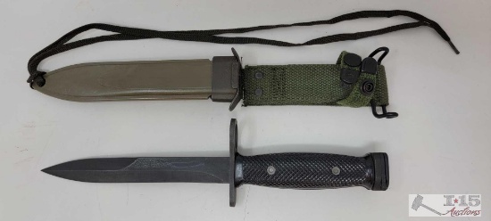 6.5" Bayonet With Sheath