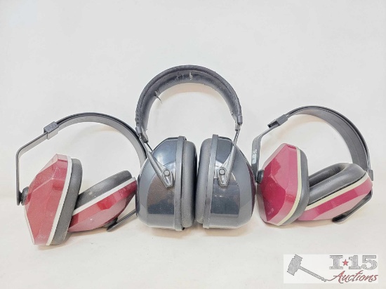 (3) Ear Muffs
