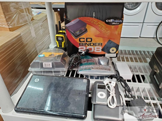 CD Binder, Laptop, Walkie Talkies, Ipod and More