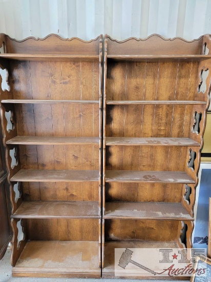 Wooden Book Shelf