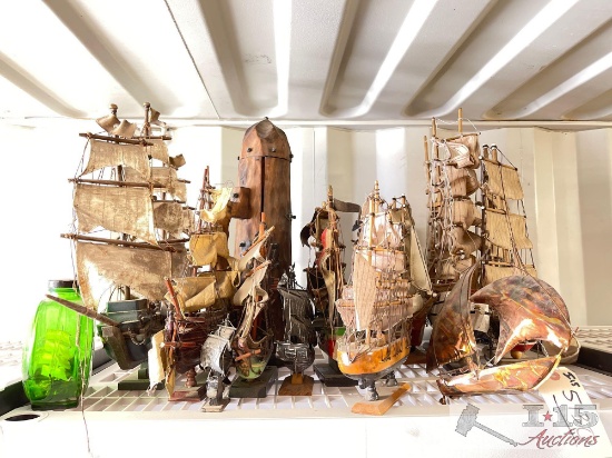 12 Model Ships And More