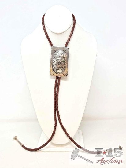 Vintage Western Bolo Tie - 56.8g