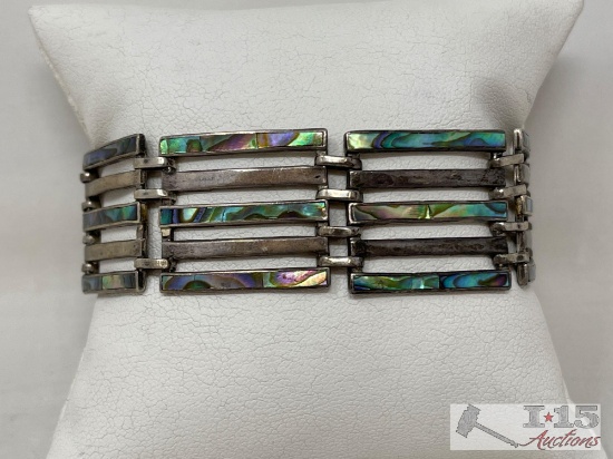 Vintage Sterling Silver Bracelet 27.5 g