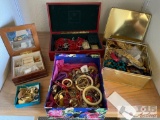 Costume Jewelry with Bracelets, Neckless, and Earrings and Much More