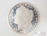2 Oz. 999 Fine Silver Morgan Dollar Copy