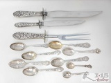 Decorative Vintage Sterling Silver Silverware 128g