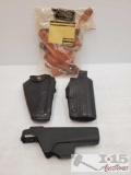 Leather Holsters, Glock 45 Holster, Galco Glock 17 Leather Right Hand Holster/Harness