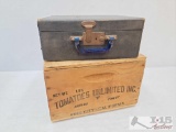 Brief Case and Tomatoes Unlimited Inc. Crate