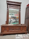 Foyer Mirror and Bench