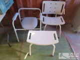 Commode and Safety Shower Chairs