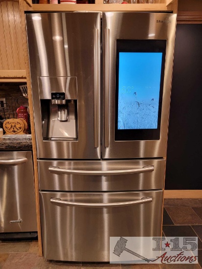 Samsung Family Hub 27.7 Cu Ft 4 Door Refrigerator