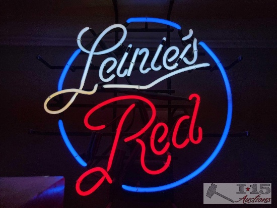 Leinie's Red Neon Sign