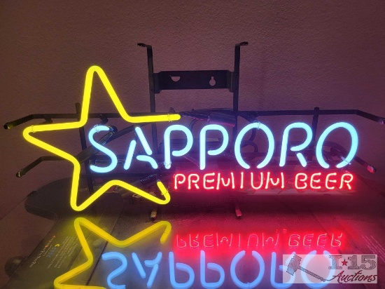 Sapporo Premium Beer Neon Sign