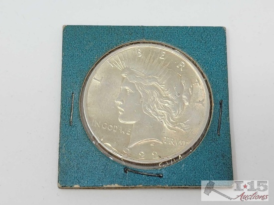 1922 Silver Peace Dollar