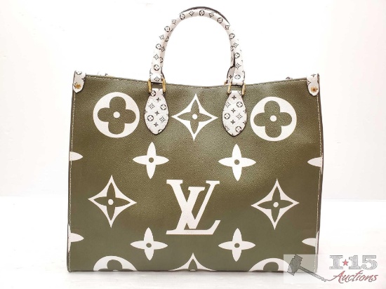 Non-Authenticated Louis Vuitton Multi-Color Monogram Tote