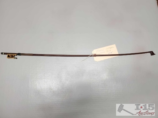 G. Rudi STEINEL Antique German Violin Bow