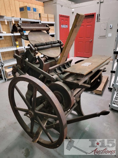 Antique Chandler & Price Letterpress
