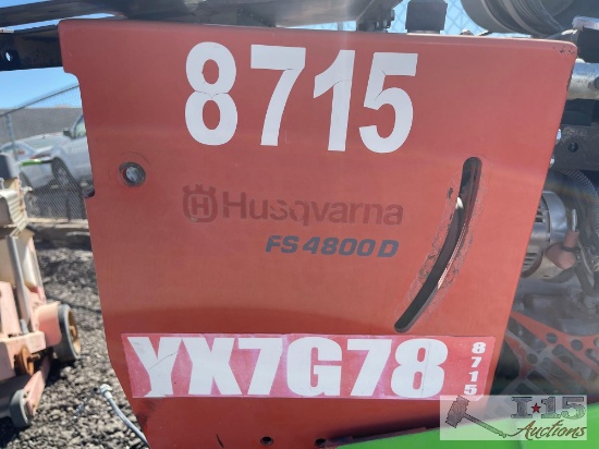 Husqvarna Walk Behind Concrete Saw