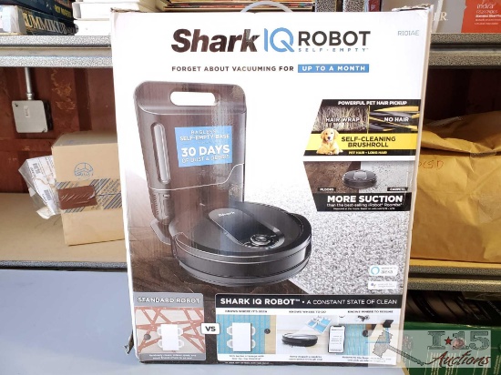 New in Box Shark IQ Robot Self Emptying Vacuuming Robot