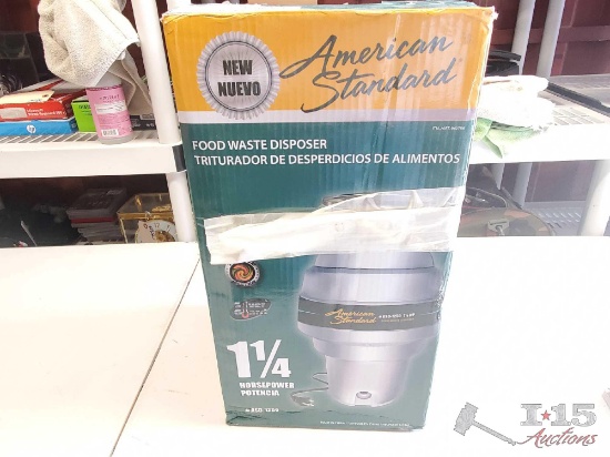 New in Box American Standard Garbage Disposal