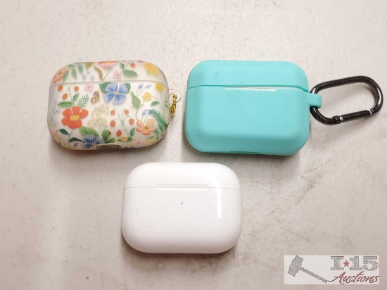 3 Apple Airpod Pros with Cases
